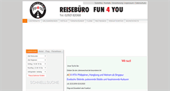 Desktop Screenshot of fun4you-reisen.de